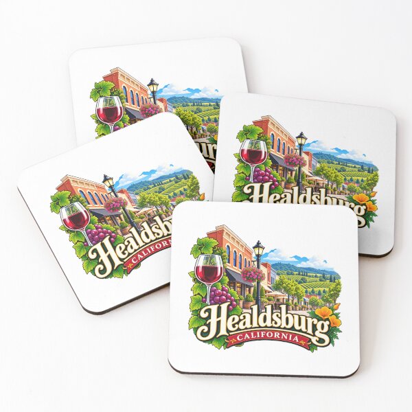 Item preview, Healdsburg, California - Sonoma Wine Country designed and sold by Myra365Art.