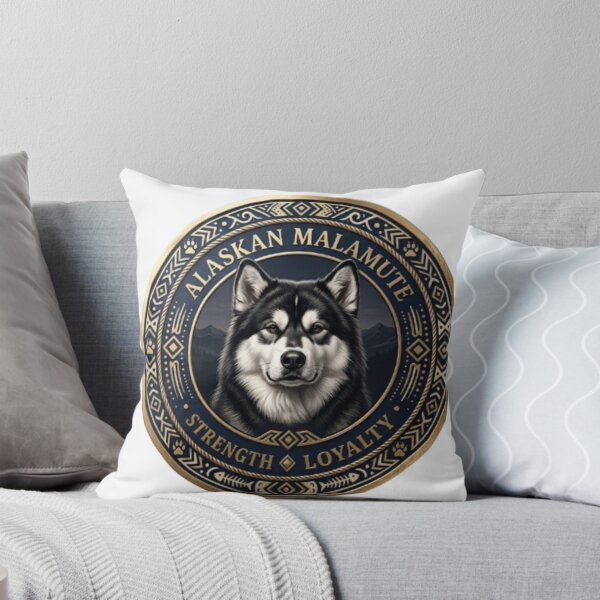 Aperçu de l'œuvre Alaskan malamute Strength & Loyalty créée et vendue par Kirrindy Designs.