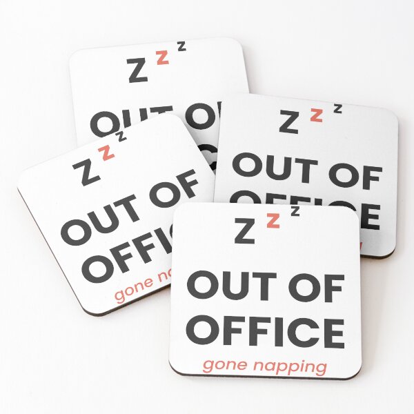 Item preview, Out Of Office Gone Napping - Funny Nap Lover Zzz designed and sold by sandrashop.