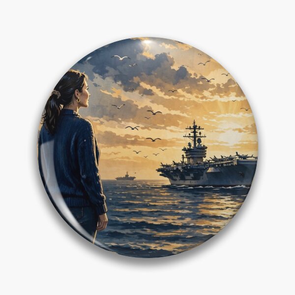 Item preview, Navy Wife - Anchored in Love designed and sold by ApplegateForce.
