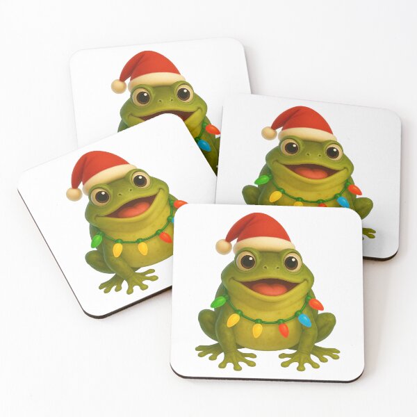 Item preview, Joyful Goliath Frog Christmas designed and sold by Sillytoe.