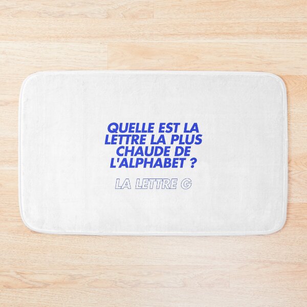 Item preview, Quelle est la lettre la plus chaude de l'alphabet ? designed and sold by Ifcitiesdesign.