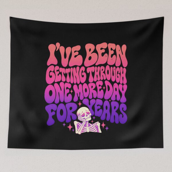 Item preview, Skeleton Perseverance Through Day designed and sold by elderberry.