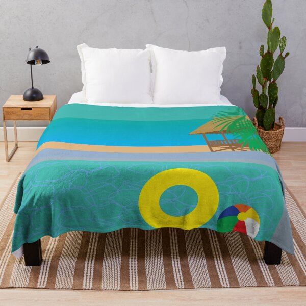 Item preview, Swimming Pool by the Beach designed and sold by ROSE ANN BANILAR.