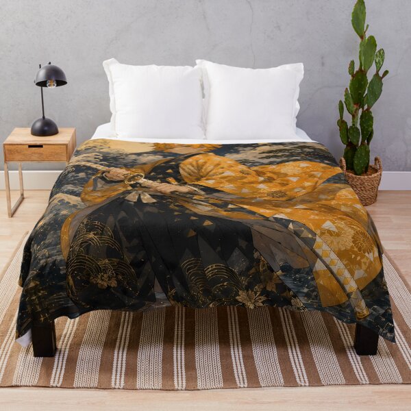 Item preview, Zenitsu Agatsuma Demon Slayer Moonlit Koi Garden designed and sold by mildaclairmo.