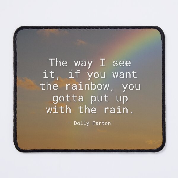 Item preview, Dolly Parton inspirational quote designed and sold by lotsofniches.