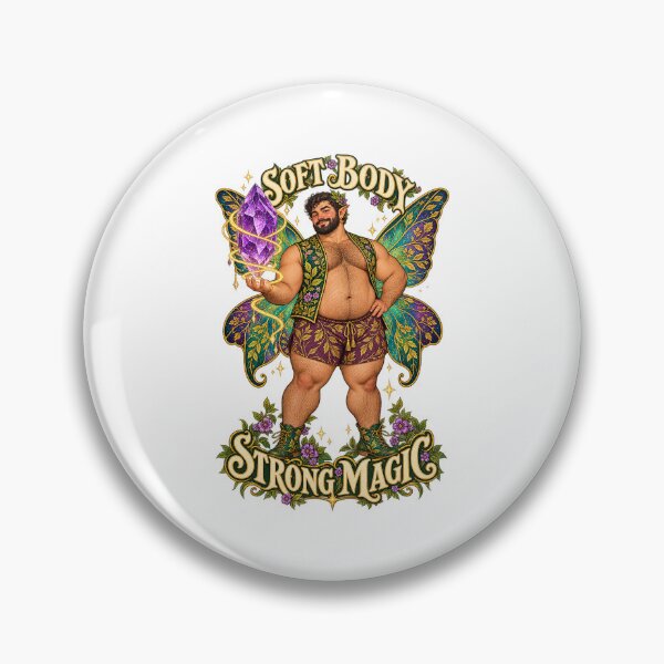 Item preview, EVERY BODY IS MAGIC COLLECTION - SOFT BODY STRONG MAGIC - MALE designed and sold by WheelieGdArt.