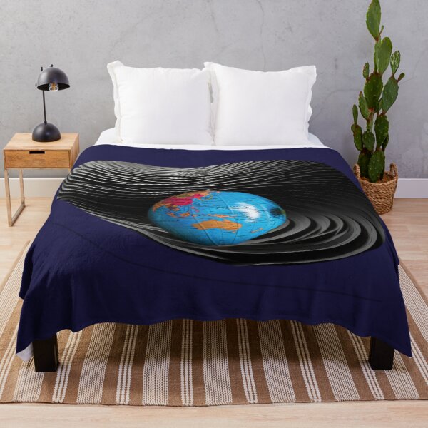 Item preview, Halloween Earth Blue and Black designed and sold by StylishDecor.