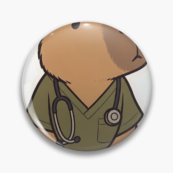 Item preview, Vet Tech Capybara Expresses Glands Not Feelings designed and sold by OuqCreations.