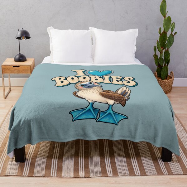 Item preview, I Love Boobies Blue-footed Booby Bird designed and sold by CTStylesIt.