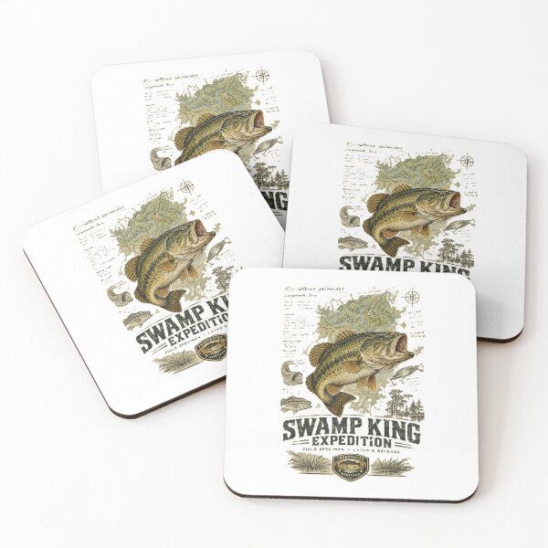 Item preview, Vintage Swamp King Largemouth Bass Expedition designed and sold by NobleCast .