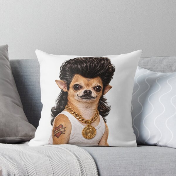 Item preview, Mullet Chihuahua – Funny 80s Rockabilly Good Boy Dog Humor designed and sold by WolfmanProphecy.