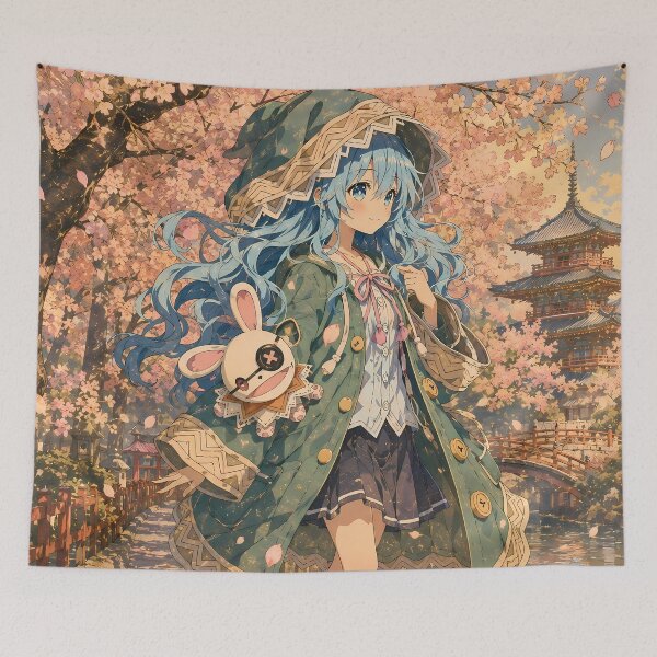 Item preview, Yoshino Himekawa Date A Live Sakura Temple Stroll designed and sold by mildaclairmo.