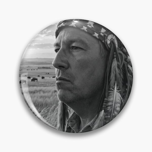 Artikelvorschau, Native Pride — Plains Portrait Art entworfen und verkauft von Scott Branstetter Art.
