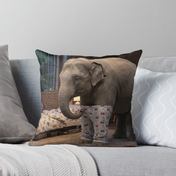 Item preview, Elephant in pajamas designed and sold by Stevercortinas.