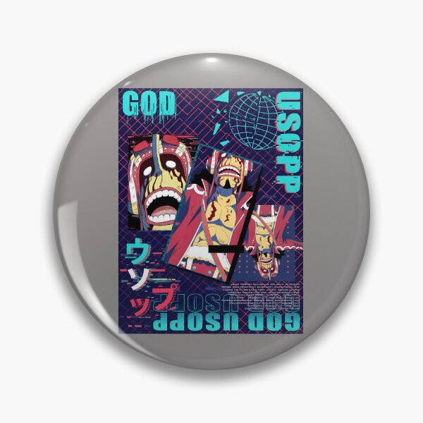 Item preview, GOD USOPP Anime Style Retro Manga T-Shirt-79 designed and sold by DimitriBrunz.