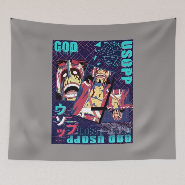 Item preview, GOD USOPP Anime Style Retro Manga T-Shirt-79 designed and sold by DimitriBrunz.