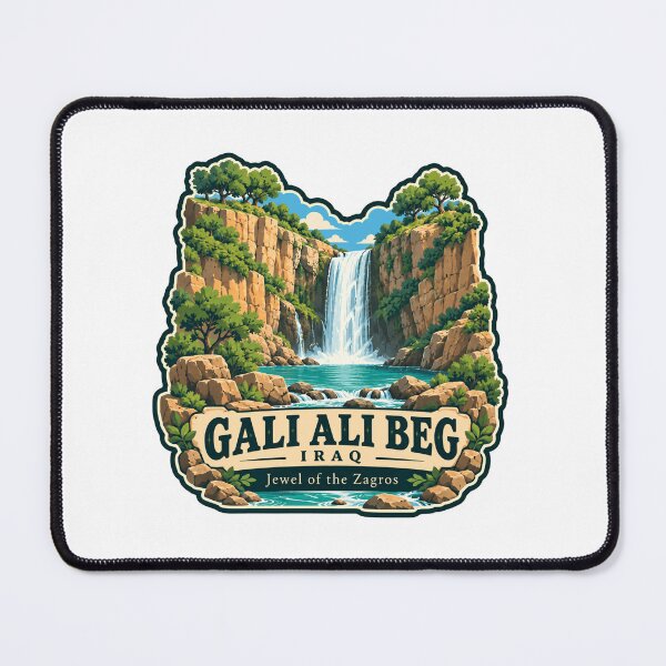 Item preview, Gali Ali Beg Iraq Jewel Of The Zagros Waterfall Nature Travel designed and sold by Simsimah26Parks.