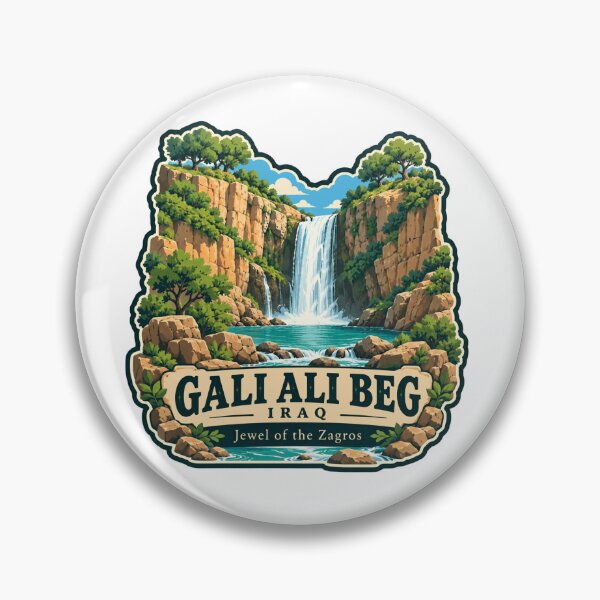 Item preview, Gali Ali Beg Iraq Jewel Of The Zagros Waterfall Nature Travel designed and sold by Simsimah26Parks.