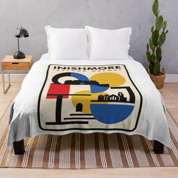 Item preview, Retro Inishmore Bauhaus Geometric Skyline designed and sold by k3rstman1.