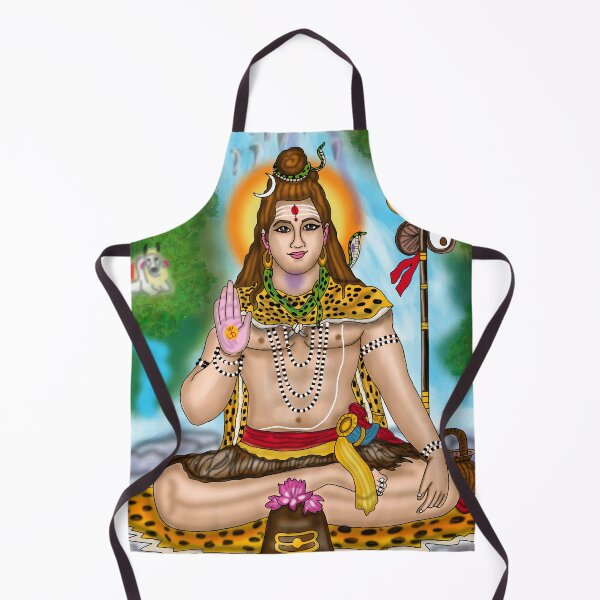 Item preview, Lord Shiva Digital Drawing | Hindu Deity Artwork designed and sold by Harshit_Digital_Arts.