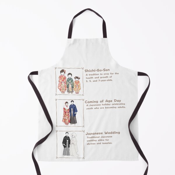 Item preview, Japanese Kimono Life Celebrations - Shichi-Go-San Coming of Age & Wedding designed and sold by japan-picto.