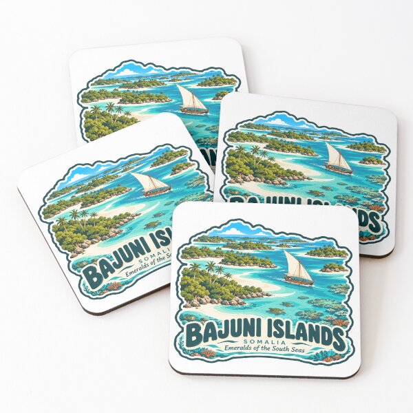 Item preview, Bajuni Islands Somalia Emeralds Of The South Seas Tropical Island Travel Souvenir designed and sold by Simsimah26Parks.