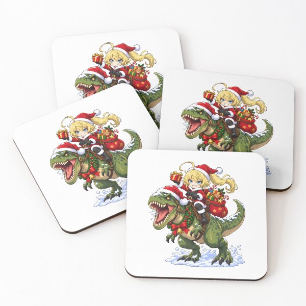 Aperçu de l'œuvre Tanya Degurechaff Youjo Senki Noël T Rex Ride créée et vendue par mildaclairmo.