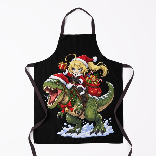 Item preview, Tanya Degurechaff Youjo Senki Christmas T Rex Ride designed and sold by mildaclairmo.