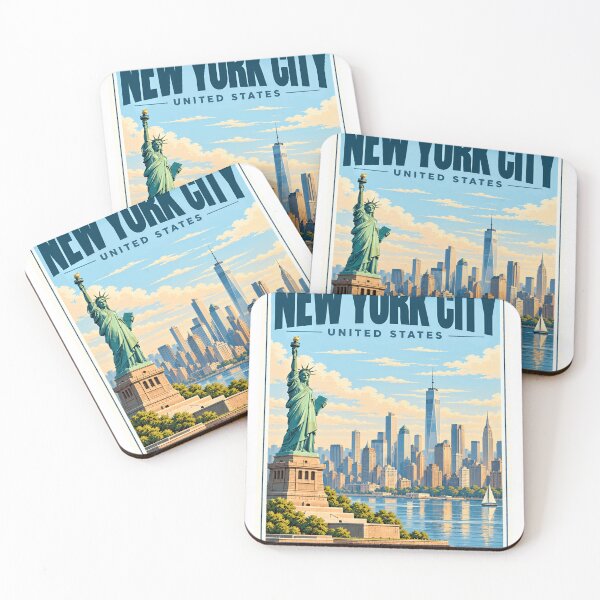 Item preview, New York City United States Travel Landmark Souvenir designed and sold by NeedForParks.