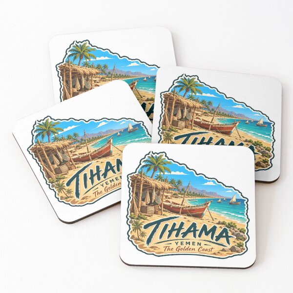 Item preview, Thama Yemen The Golden Coast Travel Destination designed and sold by JonesFlora2025.