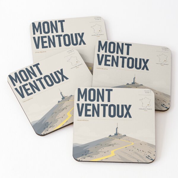 Item preview, Mont Ventoux Cycling Poster – Provence | THE RIDE Light designed and sold by gimbri.