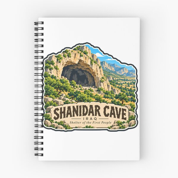 Item preview, Shanidar Cave Iraq Shelter Of The First People Archaeology History Travel designed and sold by RetroMini2026.
