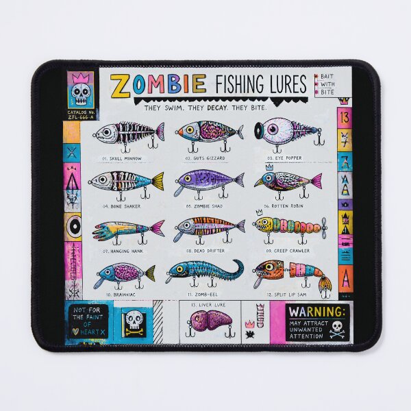 Item preview, Zombie Fishing Lures designed and sold by PictureNZ.
