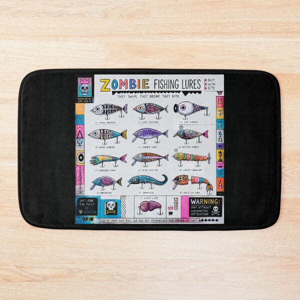 Item preview, Zombie Fishing Lures designed and sold by PictureNZ.