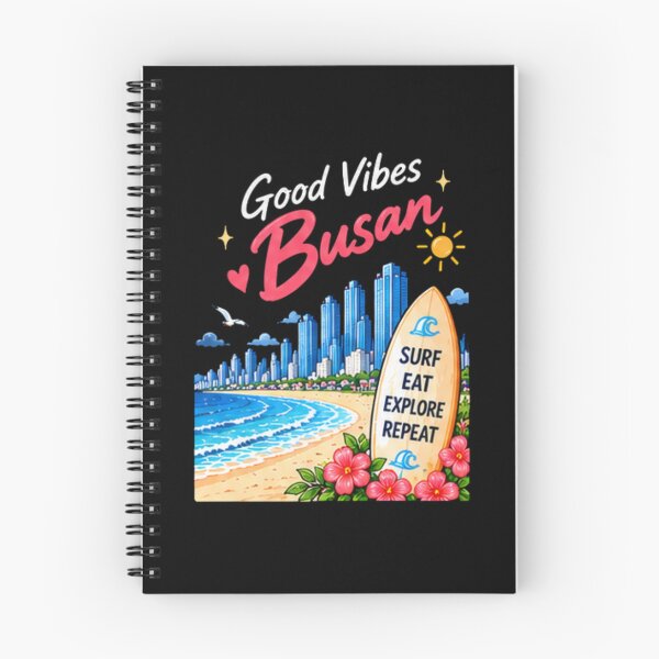 Item preview, Busan Beach Shirt, Good Vibes Busan Tee, Korea Travel Shirt, Busan Lover Gift, Haeundae Vacation Shirt for Women designed and sold by SunAndJune.
