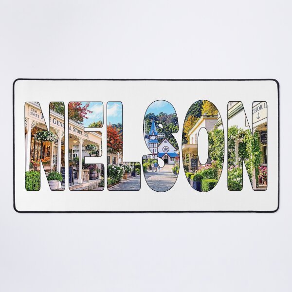 Item preview, NELSON - New Zealand South Island Local Arts and Crafts Galleries Street designed and sold by Adam Gormley.