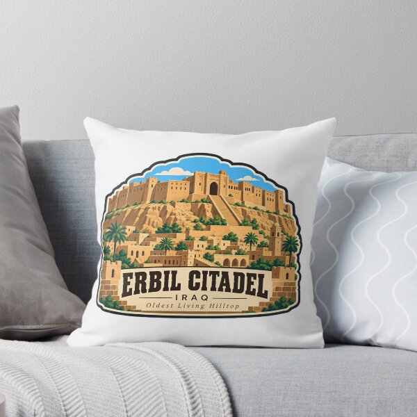 Item preview, Ciudadela de Erbil, Irak: Monumento histórico habitado en la cima de una colina. Viajes. designed and sold by Simsimah26Parks.