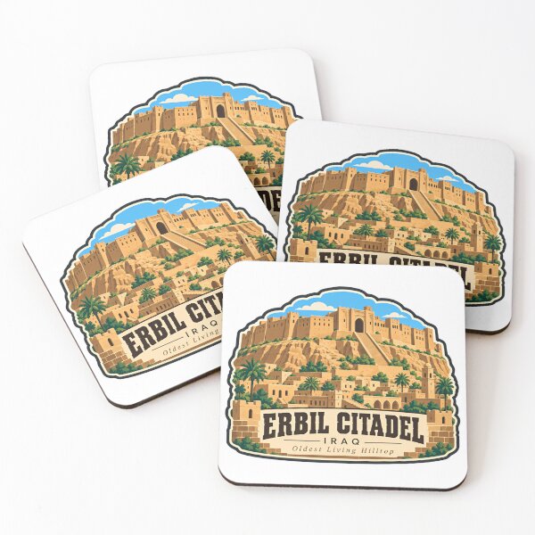 Item preview, Erbil Citadel Iraq Oldest Living Hilltop Historical Landmark Travel designed and sold by Simsimah26Parks.