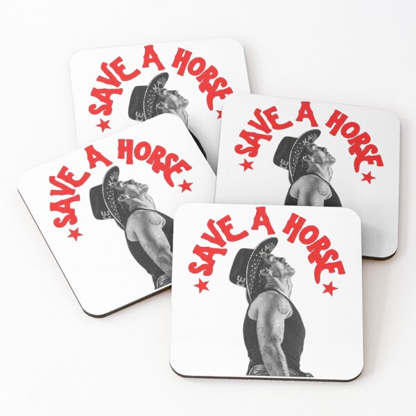 Item preview, Save A Horse Cowboy Joe Jonas Vintage Rock Silhouette designed and sold by Ansitalo.