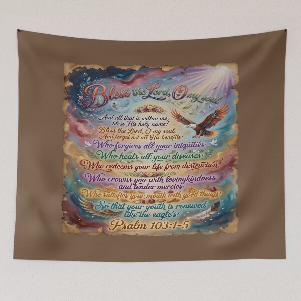 Item preview, Psalm 103:1-5 designed and sold by DitasGabs.