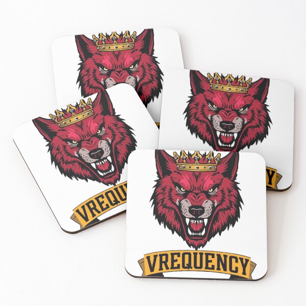 Item preview, Crowned Alpha Wolf Fierce Snarling Graphic designed and sold by Vrequency.