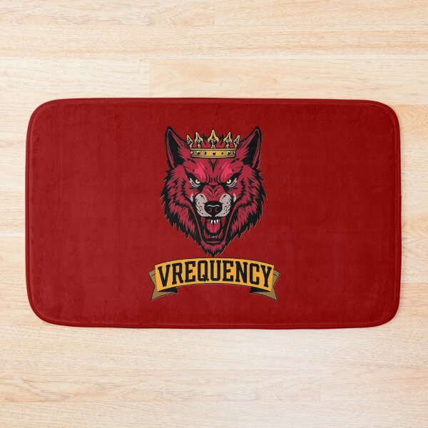 Item preview, Crowned Alpha Wolf Fierce Snarling Graphic designed and sold by Vrequency.
