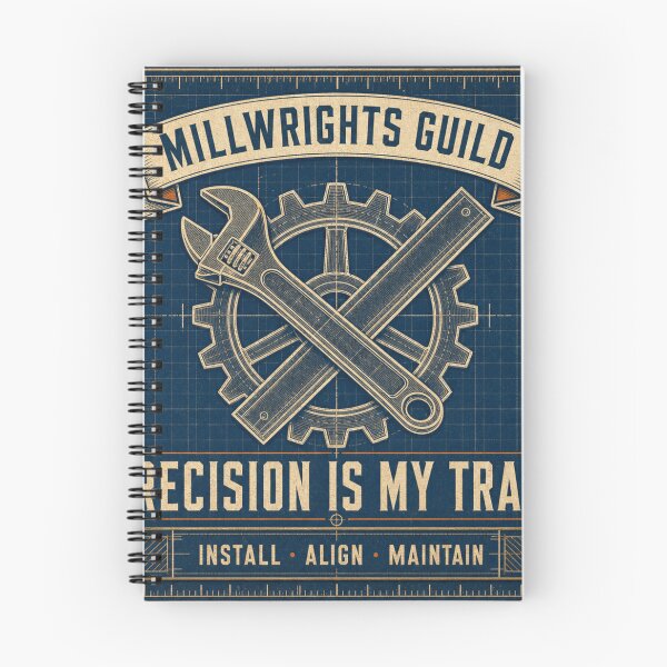 Item preview, Precision Is My Trade Skilled Trades Millwright Badge designed and sold by BoosterShop.