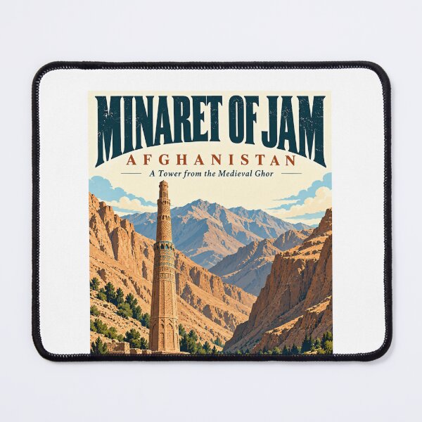 Item preview, Minaret Of Jam Afghanistan A Tower From The Medieval Ghor Historical Landmark Travel History designed and sold by NeedForParks.