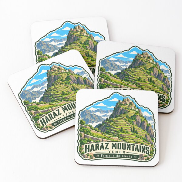 Item preview, Haraz Mountains Yemen Farms In The Clouds Travel Destination designed and sold by Simsimah26Parks.