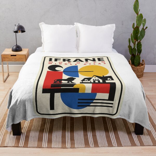Item preview, Retro Ifrane Bauhaus Geometric Skyline designed and sold by k3rstman1.