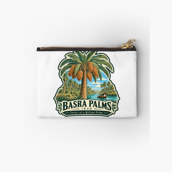 Artikelvorschau, Basra Palms, Irak – Wald der Millionen Palmen – Irakisches Souvenir – Nahostreise entworfen und verkauft von RetroMini2026.