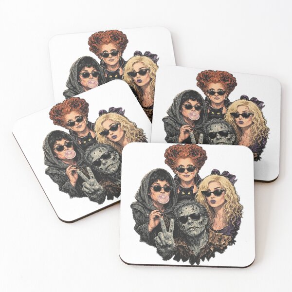 Item preview, Retro Halloween Hocus Pocus Portrait Selfie Sanderson Sisters Witches Billy designed and sold by Ansitalo.