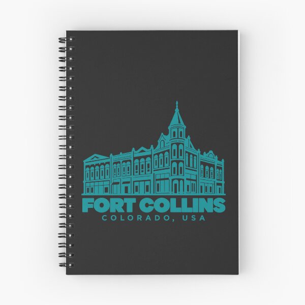 Item preview, Fort Collins Colorado USA Line Art Landmark Poster designed and sold by CMYKStudio.